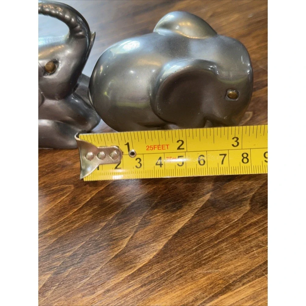 Republican National Convention Tennessee Pair Elephant Metal Made In Hong Kong